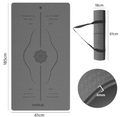 Mat de Yoga 6mm eco con correa